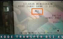 Kode Bank Bsi Ke Bca